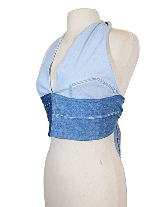 Denim Halter